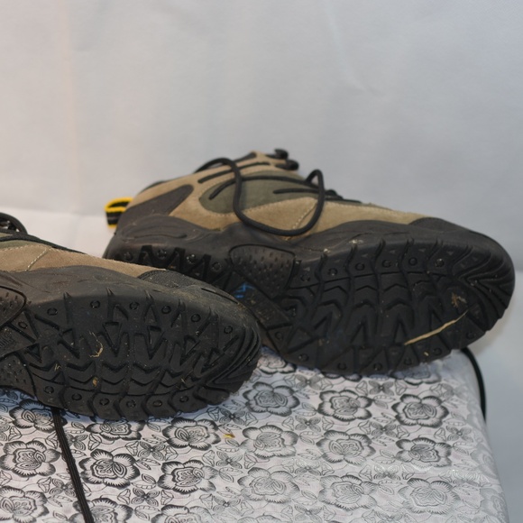 Mens Pathfinder Leather upper steel toe Work/hiking boots SZ 8 W - Picture 3 of 5